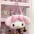 thumbnail image 2 of 2026 My Melody Tote Bag Sweet Kawaii Shoulder Bag Plush Backpack Pink Large Capacity Handbag Cartoon Cute, 2 of 15