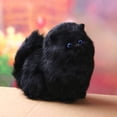 thumbnail image 3 of Plush Simulation Cat Electronic Pet Doll Imitation Animal Toy with Meow Sound Function Children‘s Cute Pet Toy Model Christmas Gift, 3 of 7