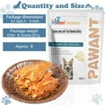 thumbnail image 4 of Pawant Dog Treats Chicken Jerky with Twist Rawhide Sticks Dogs Chews Treats 0.5lb/227g, 4 of 9