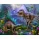 thumbnail image 1 of Kit de pintura de diamante 5D mosaico de diamante redondo completo de dinosaurio Hugtrwg Para estrenar, 1 of 9
