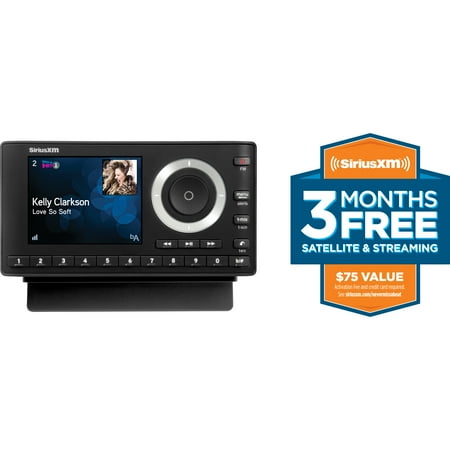SiriusXM SXPL1V1 Onyx Plus Satellite Radio with Vehicle Kit with Free 3 Months Satellite and Streaming Service