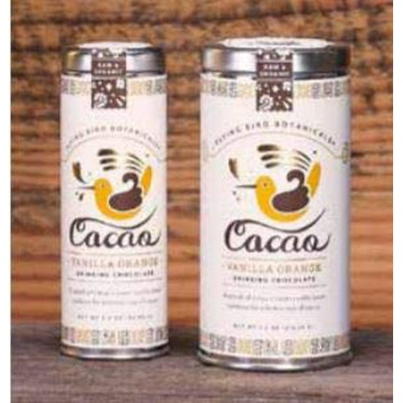 Cacao Vanilla Orange - Drinking Chocolate Tin