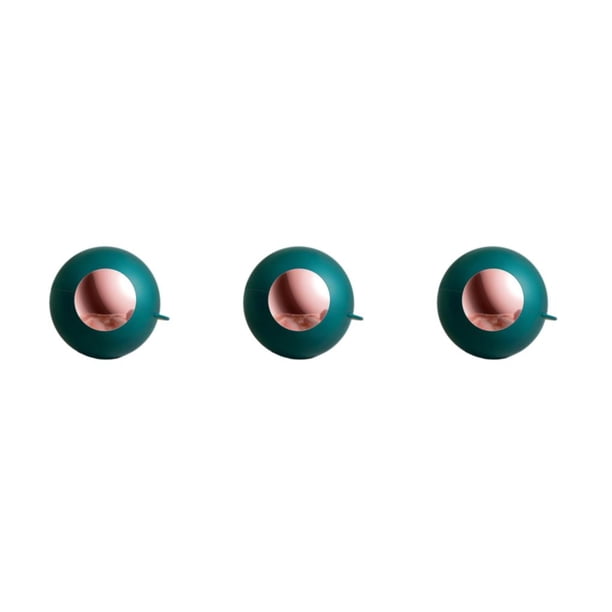 Cateissary Bola de rodillo de pelusa pegajosa innovadora para una depilación fácil y eficiente Bola de rodillo pegajosa conveniente oro verde Type1 NO1