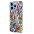 thumbnail image 5 of Compatible with iPhone 15 Pro Case Clear with Flower Design, Cute Soft Silicone TPU Floral Aesthetic Women Girls Transparent Protective Shockproof Anti-Scratch Anti-Yellow Phone Cover, D, 5 of 9