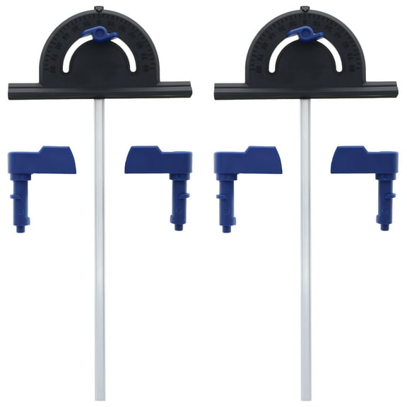 Bosch 2610031628 Miter Gauge and Knobs Replacement Part for MS20 Moto-Saw (2-Pack)