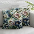 thumbnail image 3 of PHYHOO Pillow Covers Floral Roses Throw Pillow Case Watercolor Flowers Modern Quote Decorative Cushion Cover for Home Office Couch Sofa Decoration, 3 of 5