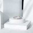 thumbnail image 2 of Empire Jewelry 14K Silver Moissanite Oval Round 2.30 Ct Diamond Ring - Eternity Anniversary Bands - Engagement Wedding White Diamond Ring - 9th Year Anniversary Gifts for Her - Casual Stacking Ring, 2 of 5