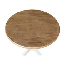 International Concepts 36" Round Top Pedestal Dining Table - 29.9"H