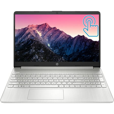 HP Pavilion Laptop (2022 Model), 15.6' ' HD Touchscreen, AMD Ryzen 3 3250U Processor (Beats i7-7500U), 32GB RAM, 1TB SSD, Compact Design, Long Battery Life, Windows 11, Natural Silver