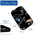 thumbnail image 4 of Bats Soft Furry Printed Armrest Cover - 12.5x8.2 Inch Comfortable Car Armrest Accessories, 4 of 6