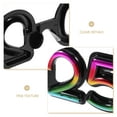 ITSELFER 5pcs 2025 Eyeglasses Plastic 2025 New Year Eve Party Glasses