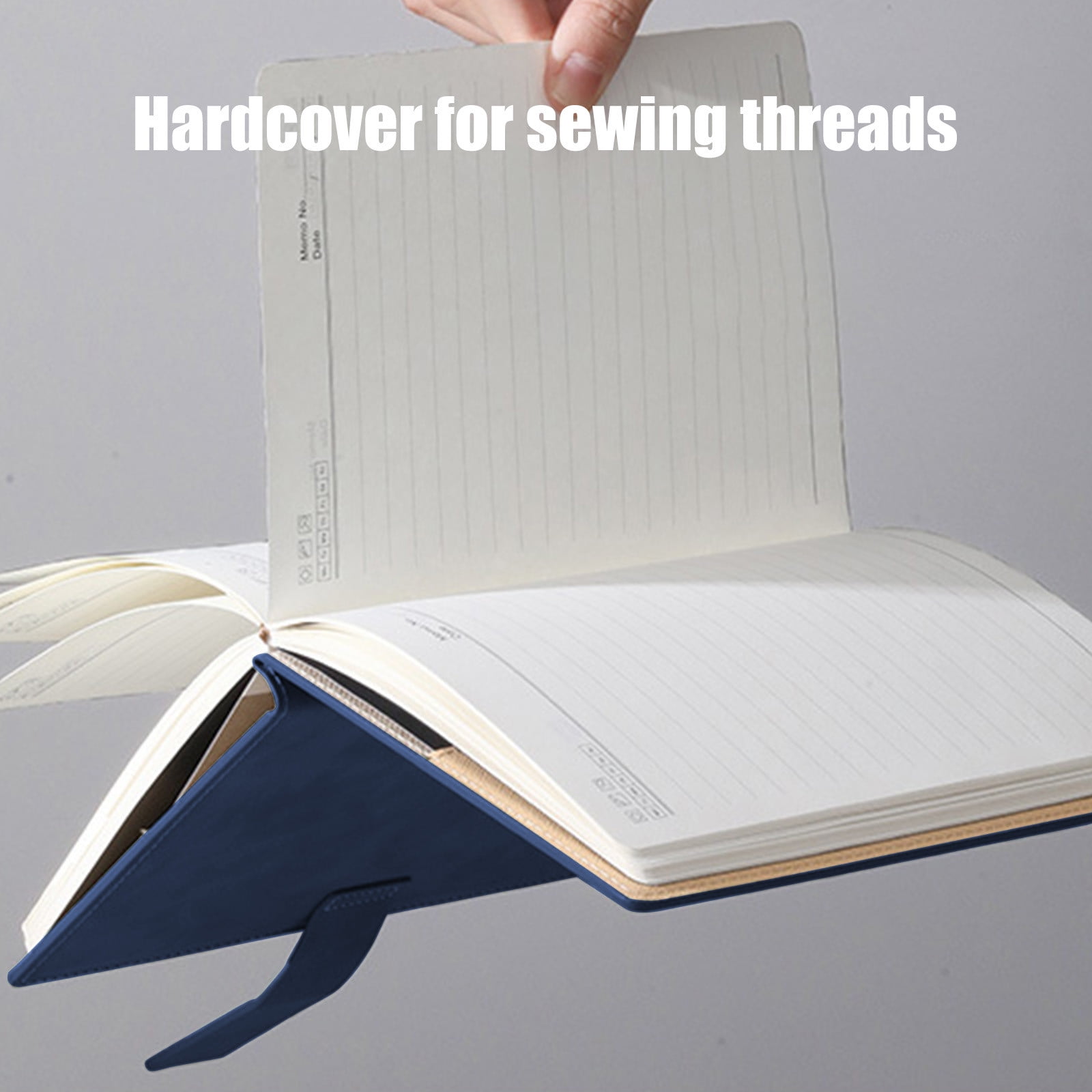 2Pcs Magnetic Closure Notebook, 8.54x5.8 In, A5 Thickened Cover, for Office, Business, Conference, Meeting Notes