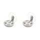 thumbnail image 3 of Injueey Pill Splitter Box ABS PC Reutilizable Acero inoxidable Slicer Almacenamiento Tablet Divider Oficina Negocios Viaje Organizador Accesorios Gris gris 2piezas Injueey CBP192193, 3 of 6