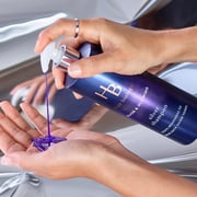 Hair Biology Purple Violet Silver Shampoo for Gray or Blonde Brassy Color Treated Hair, Fights Brassiness and Replenishes - 12.8 fl oz