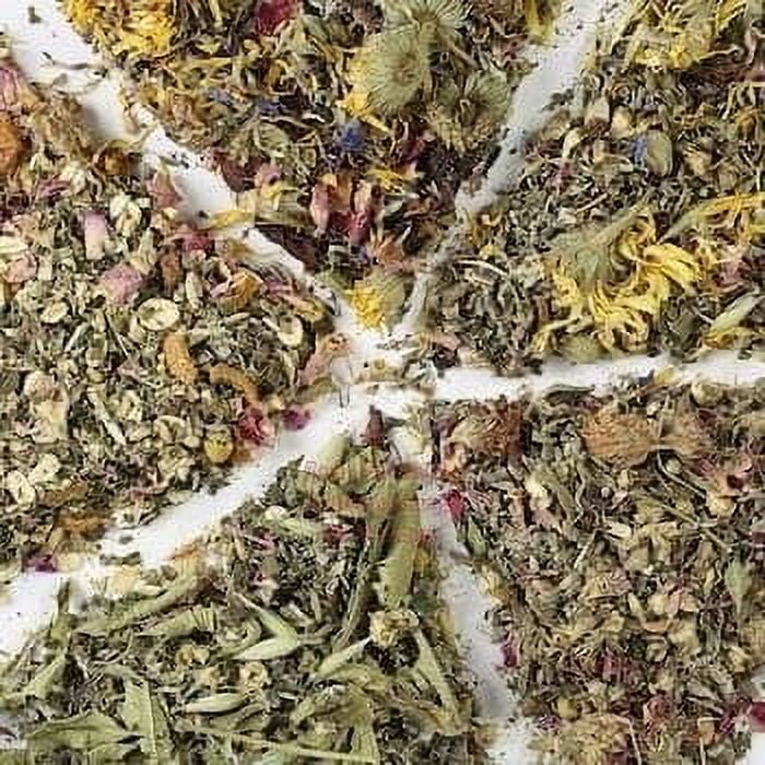 Small Pet Select - Herbal Sampler, Natural Herbal Treats for Rabbits, Guinea Pigs, and Other Small Animals, Five Flavors, 2.5oz Each