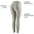 thumbnail image 2 of Women's Leggings Butt Lift High Waist Push Up Yoga Pants Anti-Cellulite TikTok, 2 of 3