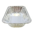 thumbnail image 2 of Quarter-Size Aluminum Foil Steam Table Pan - Disposable Food Storage Baking Containers (125), 2 of 6
