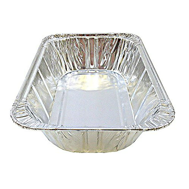 Full Size Deep Steam Aluminum Table Pans - Disposable to go Foil Pans for  Chafing, Baking, Storing and Catering Containers (21” x 13” x 3”) (10, With  Lids)