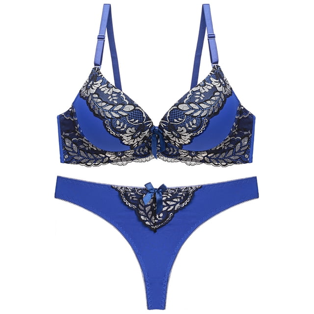 Conjunto de sujetador de tanga grande de encaje sexy y seductor personalizado para mujer