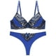 thumbnail image 1 of Conjunto de sujetador de tanga grande de encaje sexy y seductor personalizado para mujer, 1 of 5