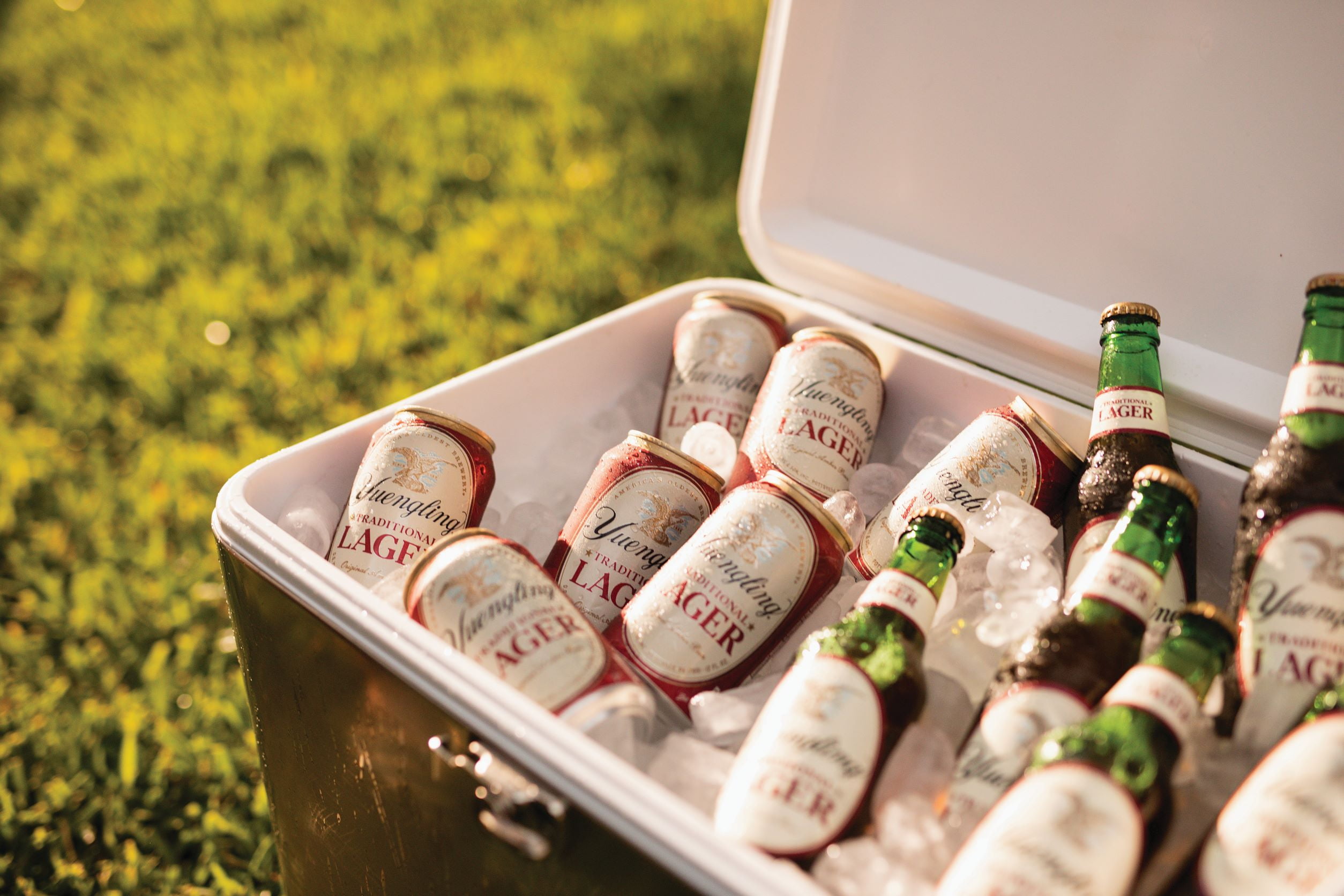 Yuengling Lager Beer, 12 Pack Beer, 12 fl oz Aluminum Cans, 4.5% ABV, Domestic Lager