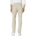 thumbnail image 2 of IZOD Men's Saltwater Stretch Flat Front Straight Fit Chino Pant, Stone, 33W, 32L, 2 of 2