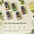 thumbnail image 2 of Aeshory Essential Oils Set - 32x5ml Pure Aromatherapy Essential Oils Kit for Diffuser, Aromatherapy, Massage, Skin Care, 2 of 7