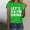 Green, variant on VgaVtl St. Paddy's Day T Shirts for Women Sequin Short Sleeve Graphic Women's Plus Size Tops Relaxed Fit Sparkly Tops,Green 4XL