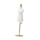 thumbnail image 2 of Vestido de muñeca Forma de costura Mannequin Vestence Decoración de torso Decoración Profesor de vestimenta profesional Formulario Modelo de forma de diseño de disfraces de oro, 2 of 10