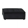 thumbnail image 3 of Anna Black Velvet 5 Pc Sectional Sofa, 3 of 10