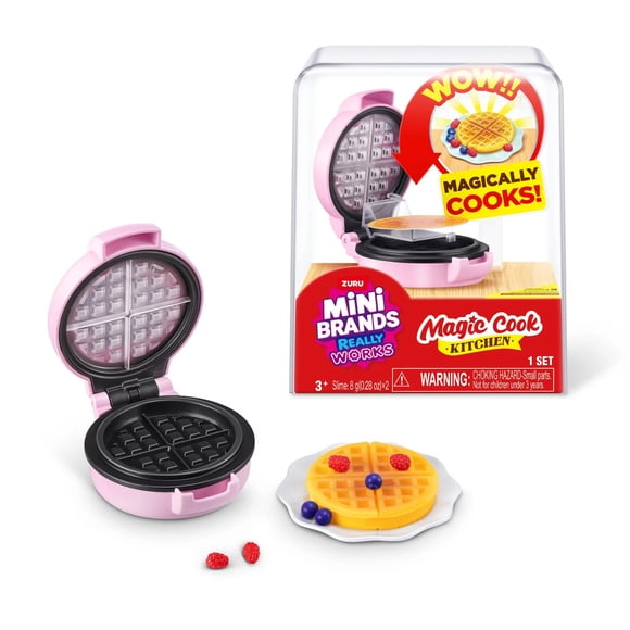 Zuru Mini Brands Magic Cook Waffle Maker Kitchen Toy