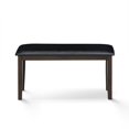 Furinno FKDL519B1 Dallas Dining Bench, Espresso Color