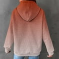 thumbnail image 4 of Jsaierl Womens Hoodies Oversized Gradient Print Hooded Sweatshirts Lightweight Sweaters Comfort Long Sleeve Top Hoodie Womens Hoodies, 4 of 6