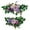 Green, variant on Fake Flowers Clearance! 7 Branch 21 Heads Artificial Flowers Bouquet Rose Wedding Home Decor Pack of 2 (Purple Coffee)