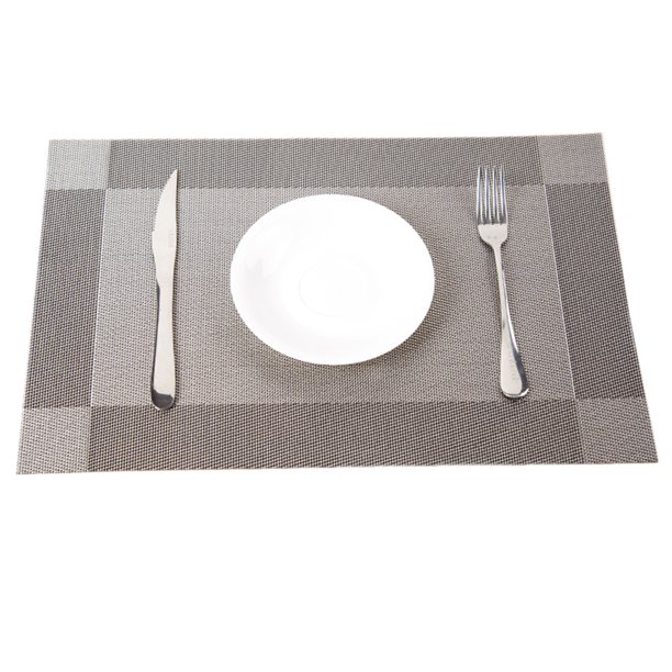 Placemats Easy to Clean Plastic Placemat Washable for Kitchen Table
