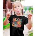 thumbnail image 3 of Sixth Grade Crew Shirt for Girls Colorful Vintage Retro Back to School Graphic T-Shirt for Kids and Adults Black Shirt Youth Small, 3 of 5