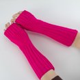 thumbnail image 3 of Yoyauz Women's Long Fingerless Gloves Arm Warm Knit Thumbhole Stretch, 3 of 5