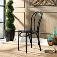 thumbnail image 4 of Modway Eon Chaise de Salle à Manger Vintage Moderne, Noire, 4 of 4