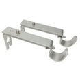 thumbnail image 5 of 2pcs Curtain Drapery Rods Bracket Holder Fasteners Fit for 19.05mm Poles, 5 of 7