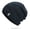 Black, variant on Under 5$ Hot Sales Summer Sales Womens And Mens Warm Knitted Hat Mens Soft Wavy Sweater Hat Thickened Hat Khaki