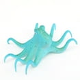 thumbnail image 3 of Fluorescent Artificial Octopus Aquarium Ornament with Suction Cup Fish Tank Decoration, 3 of 8