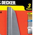 thumbnail image 4 of BLACK+DECKER 3-Piece Replacement Blade Set for Navigator Electric Hand Saws, 74-598, 74-598, 4 of 4