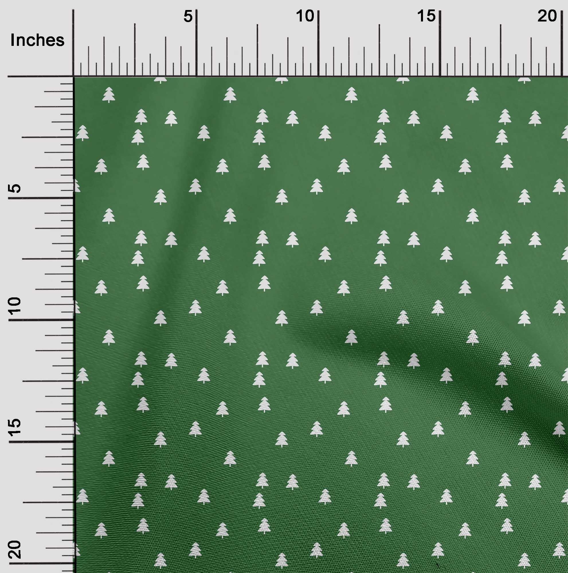 oneOone Cotton Jersey Jewel Green Fabric Merry Christmas Sewing Fabric By The Yard Printed Diy Clothing Sewing Supplies 58 Inch Wide
