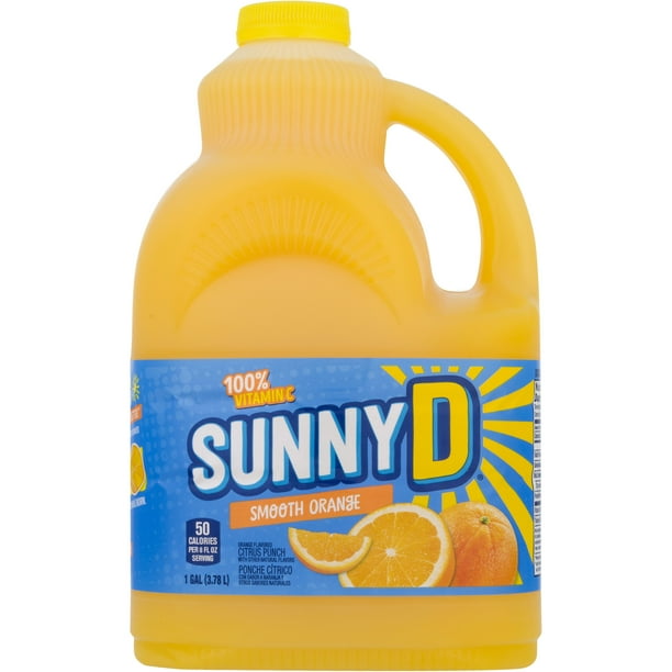 SunnyD Smooth Orange Juice Drink 1 Gallon