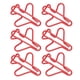 thumbnail image 1 of Clips de papel con forma de avión, 100 piezas Clips de papel metálicos con forma de avión Clips de papel de avión Innovación moderna, 1 of 14