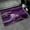 Purple-gold Marble, variant on Super Absorbent Bath Mat Rug Starfish Seashell Coral Ocean Themed Bath Mat Blue Quick Dry Thin NonSlip Rubber Backed for Shower Bathtub Sink and Kitchen (20"x32") Bring the Beach Indoors