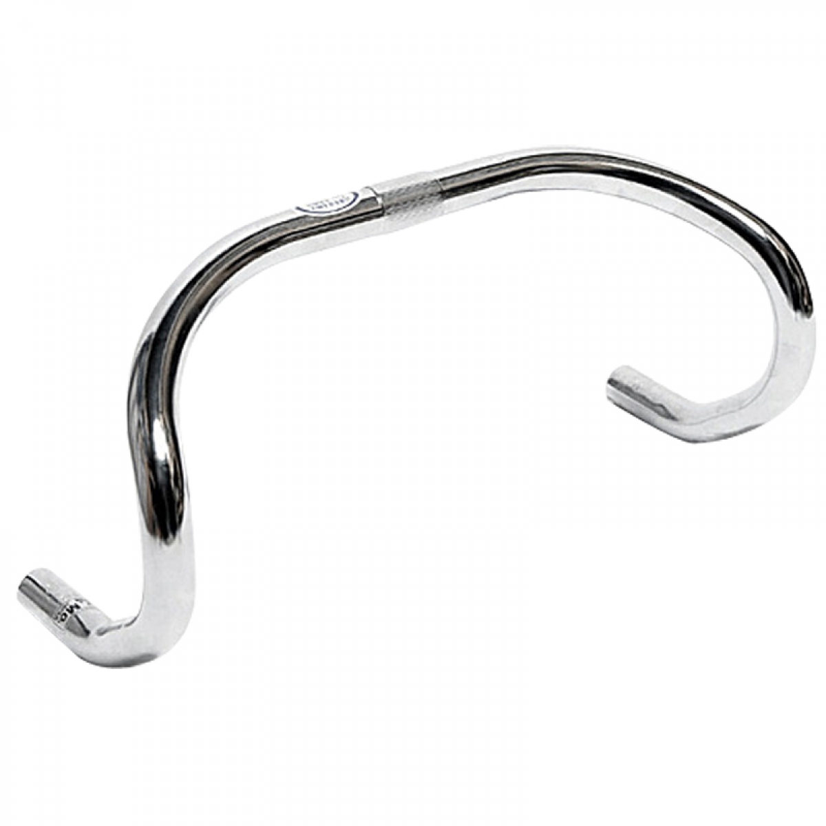 Nitto Bullhorn Handlebar - 42cm Width, 26.0mm Clamp, Silver Finish For Road Bikes