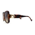 thumbnail image 2 of Classical Womens Oversize 1990s Oversized Butterfly Fashion Sunglasses Tortoise Gradient Brown, 2 of 4