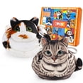 thumbnail image 1 of Bolsa de maquillaje Openhahaha Organizador de viaje para gatos con cordón, paquete de 2, 1 of 9
