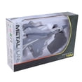 thumbnail image 1 of Modelo de avión de juguete de aleación de alta simulación con retroceso y sonido ligero. Gris., 1 of 14